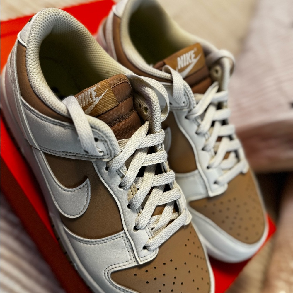 Nike dunks low in hemp/sail exclusive drop